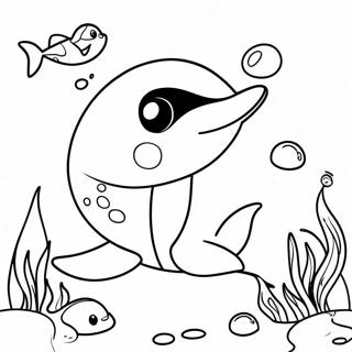 Pagina Para Colorir Do Bebe Orca Fofo 63072 13944