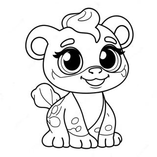 Beanie Boo Fofo Pagina Para Colorir 63526-14065