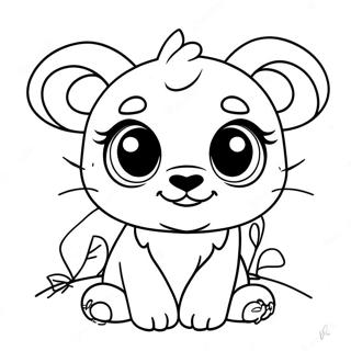 Beanie Boo Fofo Pagina Para Colorir 63526-14066