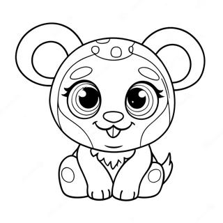 Beanie Boo Fofo Pagina Para Colorir 63526-14068