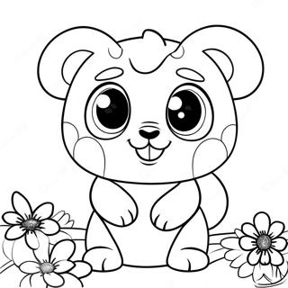 Animais Beanie Boo Coloridos Pagina Para Colorir 63527-14069