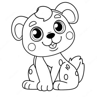 Animais Beanie Boo Coloridos Pagina Para Colorir 63527-14070