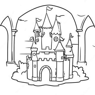 Polly Pocket Em Um Castelo Magico Pagina Para Colorir 63608-14090
