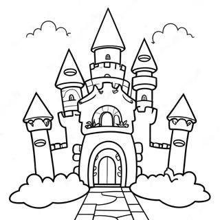 Polly Pocket Em Um Castelo Magico Pagina Para Colorir 63608 14092