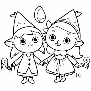 Pagina Para Colorir Do Elfo Brincalhao Do Ben E Holly 63973-14204