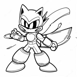 Pagina Para Colorir De Metal Sonic Em Acao 64703-13827