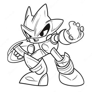 Pagina Para Colorir De Metal Sonic Em Acao 64703-13828