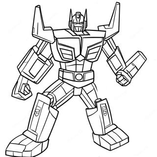 Pagina Para Colorir Do Optimus Prime Em Acao 65265-14272