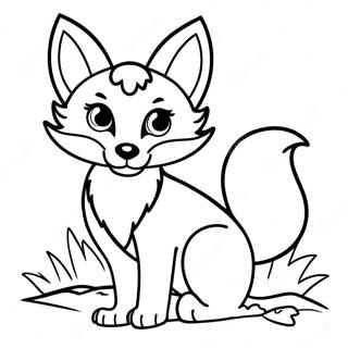 Paginas Para Colorir Do Fofo Raposo 6739-2302