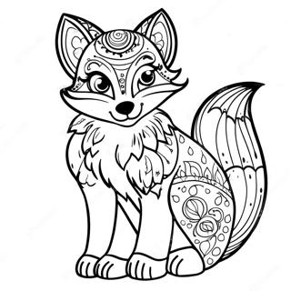 Paginas Para Colorir Do Fofo Raposo 6739-2303