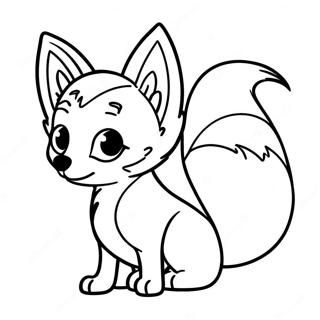 Paginas Para Colorir Do Fofo Raposo 6739-2304
