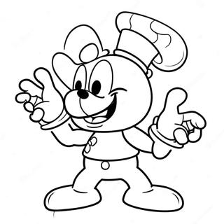 Cuphead Páginas Para Colorir