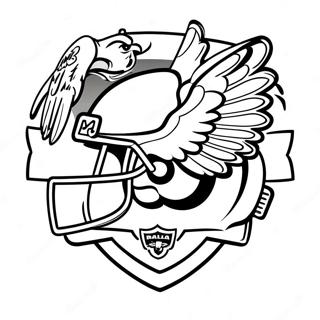 Pagina Para Colorir Do Logotipo Dos Philadelphia Eagles 68494-14991