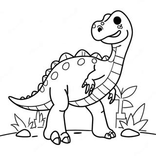 Pagina Para Colorir De Dinossauro Realista 68677-15028