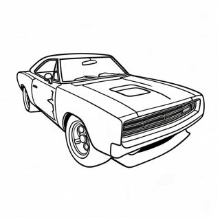 Pagina Para Colorir Do Dodge Charger 69673 15247