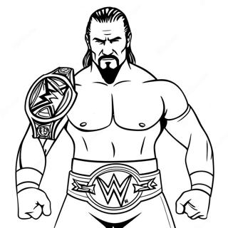 Pagina Para Colorir Da Wwe 70044-15327