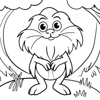 O Lorax Páginas Para Colorir