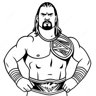 Pagina Para Colorir Da Wwe 70854-15506