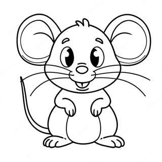 Rato Travesso Pagina Para Colorir 71759 15724