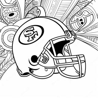 49ers Páginas Para Colorir