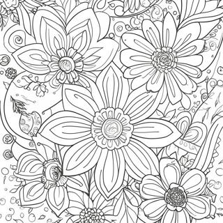 Pagina Para Colorir Floral Retro Vintage 71931-15792
