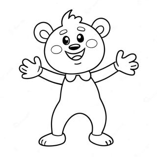 Pagina Para Colorir Do Huggy Wuggy Feliz Dancando 71984 15837