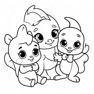 Pagina Para Colorir De Personagens Disney Bebes Fofos 72159-15966