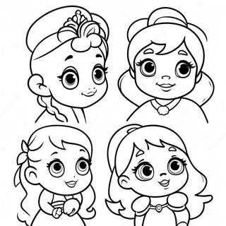 Pagina Para Colorir De Princesas Disney Bebes Adoraveis 72160-15969