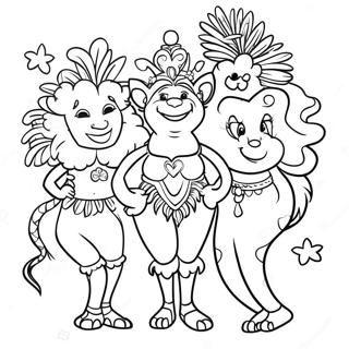 Pagina Para Colorir Do Desfile De Carnaval Do Rio 72187-15994