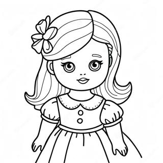 Pagina Para Colorir De Boneca 72261-16048