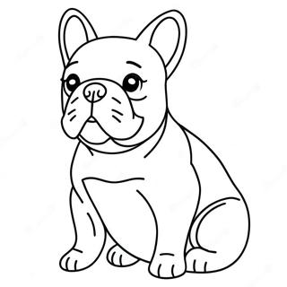 Bulldog Frances Para Colorir 72336-16106