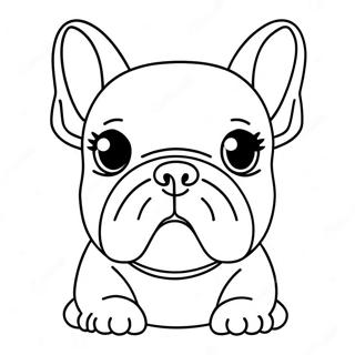 Bulldog Frances Para Colorir 72336-16108