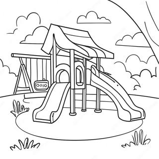 Pagina Para Colorir Do Parque Infantil 72361-16126