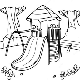 Pagina Para Colorir Do Parque Infantil 72361-16127