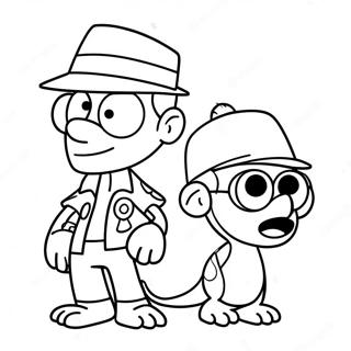 Pagina Para Colorir Do Phineas E Ferb Aventureiro 72698-16389