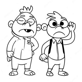 Pagina Para Colorir Do Phineas E Ferb Aventureiro 72698-16391