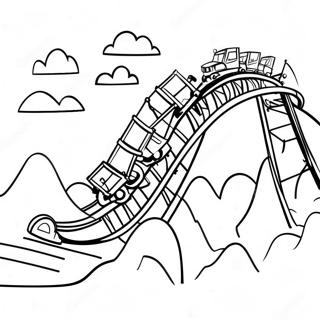 Pagina Para Colorir Do Phineas E Ferb Construindo Uma Montanha Russa 72699 16395