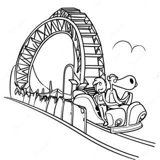 Pagina Para Colorir Do Phineas E Ferb Construindo Uma Montanha Russa 72699 16396