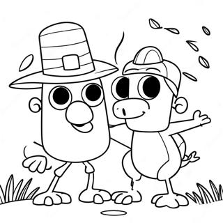 Pagina Para Colorir Do Phineas E Ferb Em Uma Aventura De Verao 72701-16401