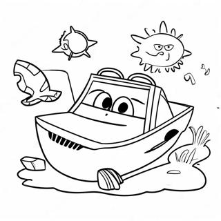 Pagina Para Colorir Do Phineas E Ferb Em Uma Aventura De Verao 72701-16403