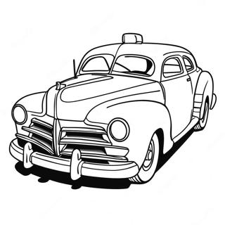 Pagina De Colorir Doc Hudson Carro Classico 7280 1327