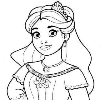 Pagina Para Colorir Da Elena De Avalor 72827-16488