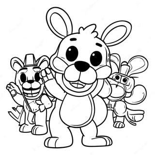 Fnaf Security Breach Páginas Para Colorir