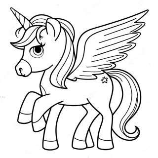 Pagina Para Colorir De Alicorn 73110-16706