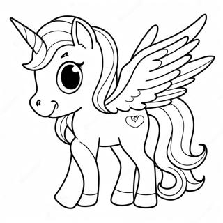 Pagina Para Colorir De Alicorn 73110-16707