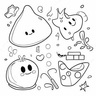 Pagina Para Colorir Objetos Coloridos Bfdi 73216 16798