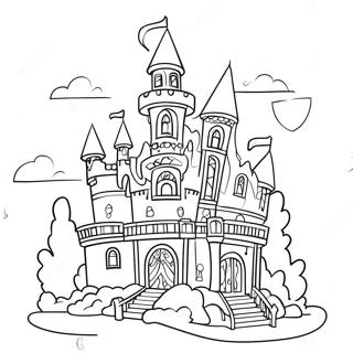 Pagina Para Colorir Do Castelo Fantastico Do Cantinho Da Gracie 73678-17164