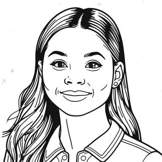 Pagina Para Colorir Da Olivia Rodrigo 73700-17166