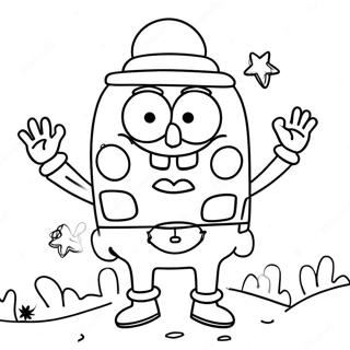 Pagina Para Colorir Do Spongebob Natal 73932-17348