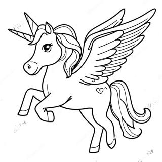 Pagina Para Colorir De Pegaso Majestoso Voando 74112 17492